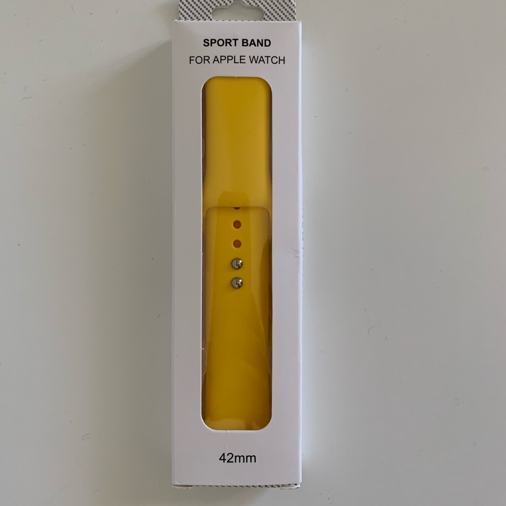 Apple Watch silicone band NIB